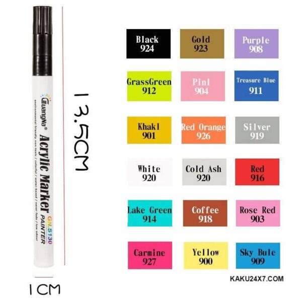 0.5MM Acrylic Drawing Graffiti Marker Pen 18 Colors Signing Pen Ceramic Black Card Pen Color Drawing Pen School Office Supplies Stationary & Office Suplies  KAKU24X7.COM https://www.kaku24x7.com https://www.kaku24x7.com/product/0-5mm-acrylic-drawing-graffiti-marker-pen-18-colors-signing-pen-ceramic-black-card-pen-color-drawing-pen-school-office-supplies/