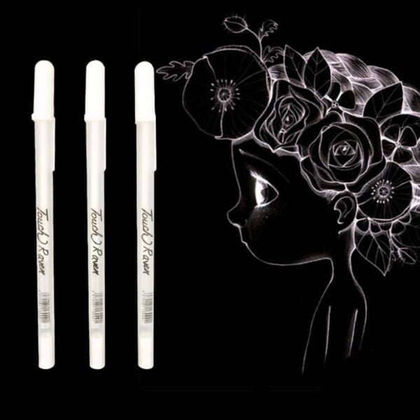 1PC 0.7MM White Highlight Pen Student Sketch Drawing Graffiti Art Markers Comic Design Hook Liner Pen Stationery Art Supplies Stationary & Office Suplies  KAKU24X7.COM https://www.kaku24x7.com https://www.kaku24x7.com/product/1pc-0-7mm-white-highlight-pen-student-sketch-drawing-graffiti-art-markers-comic-design-hook-liner-pen-stationery-art-supplies/