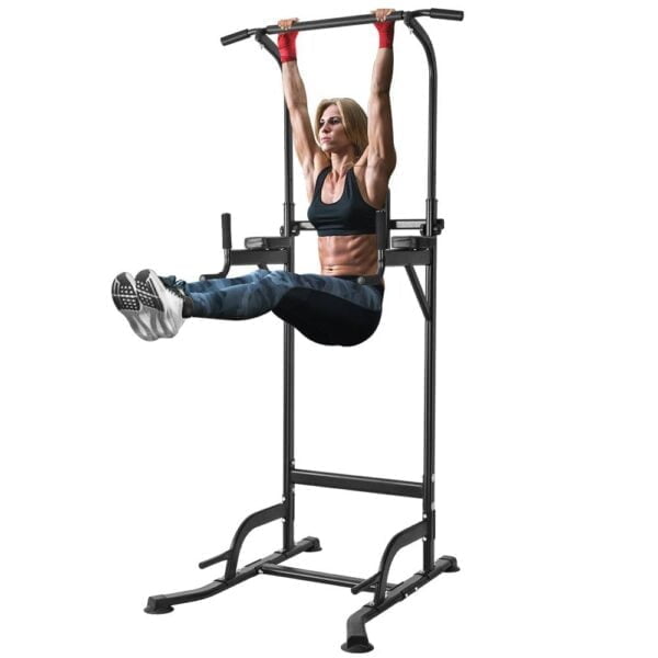OneTwoFit Power Tower Dip Station Pull Up Bar Fitness Equipment for Home Gym Sports & Fitness  KAKU24X7.COM https://www.kaku24x7.com https://www.kaku24x7.com/product/onetwofit-power-tower-dip-station-pull-up-bar-fitness-equipment-for-home-gym/