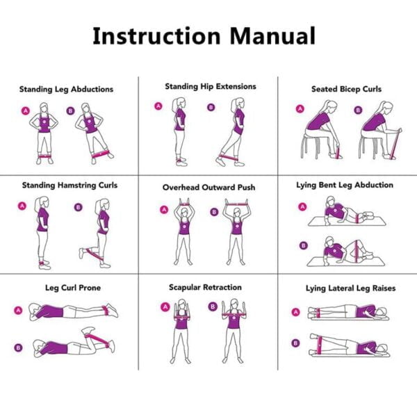 Elastic Bands For Fitness Gum Exercise Gym Strength Resistance Bands Sports & Fitness  KAKU24X7.COM https://www.kaku24x7.com https://www.kaku24x7.com/product/elastic-bands-for-fitness-gum-exercise-gym-strength-resistance-bands/