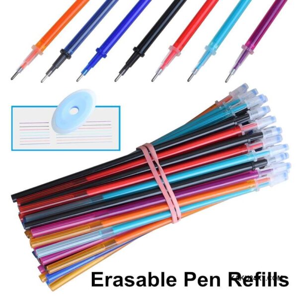 5/8/12/PCS Erasable Pen Refill Magic Gel Pen Set Ink Refills Stationery Blue Gel-Ink Erasable Pens For School Office supplies Stationary & Office Suplies  KAKU24X7.COM https://www.kaku24x7.com https://www.kaku24x7.com/product/5-8-12-pcs-erasable-pen-refill-magic-gel-pen-set-ink-refills-stationery-blue-gel-ink-erasable-pens-for-school-office-supplies/