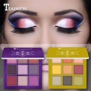 Fashion 9 Color Beauty Glazed Makeup Eyeshadow Pallete Makeup Brushes Shimmer Pigmented Eye Shadow Beauty  KAKU24X7.COM https://kaku24x7.com https://kaku24x7.com/product/fashion-9-color-beauty-glazed-makeup-eyeshadow-pallete-makeup-brushes-shimmer-pigmented-eye-shadow/