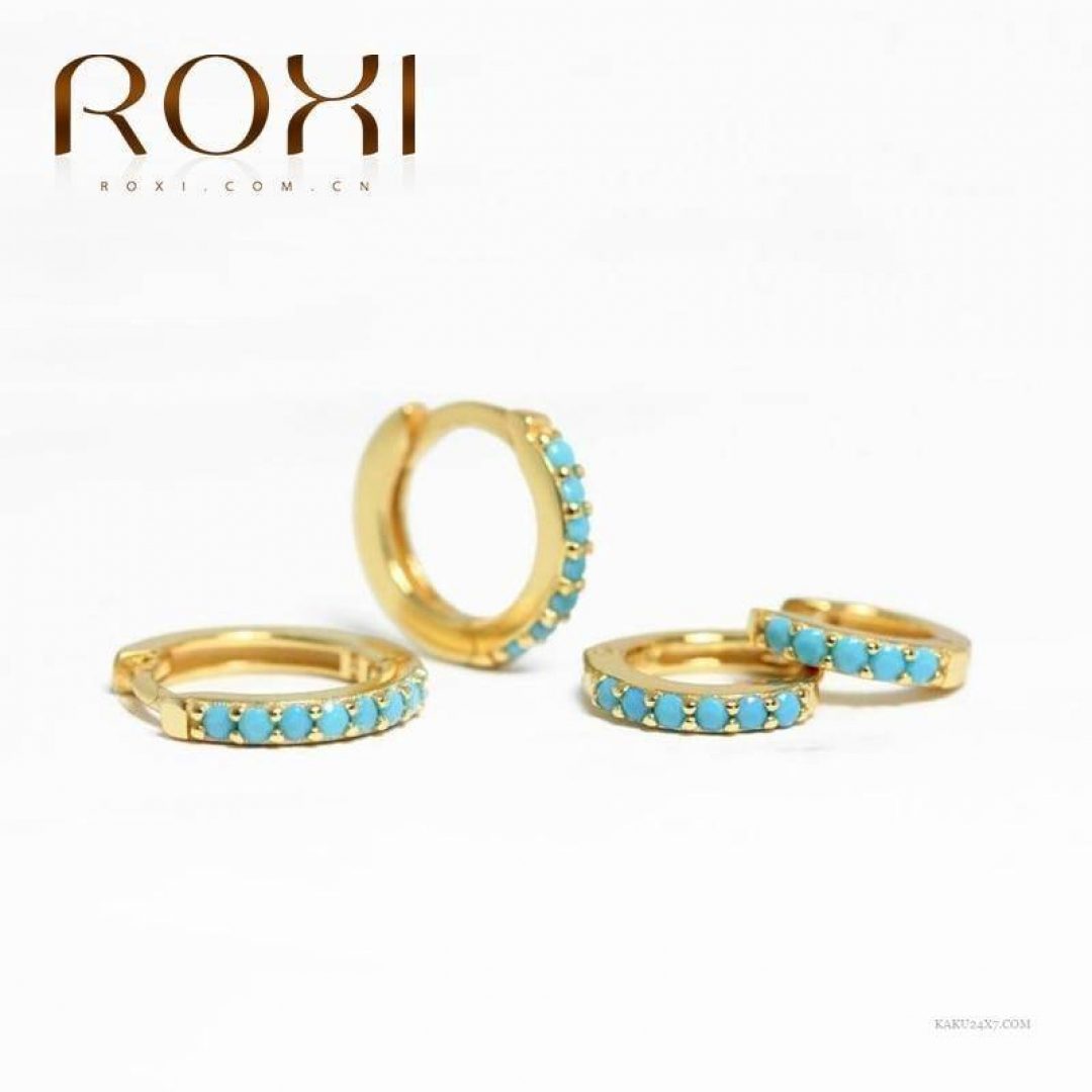 Roxi 925 Sterling Silver Earrings For Women/Men Small Hoop ...